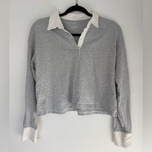 Aerie XS Grey Long Sleeve